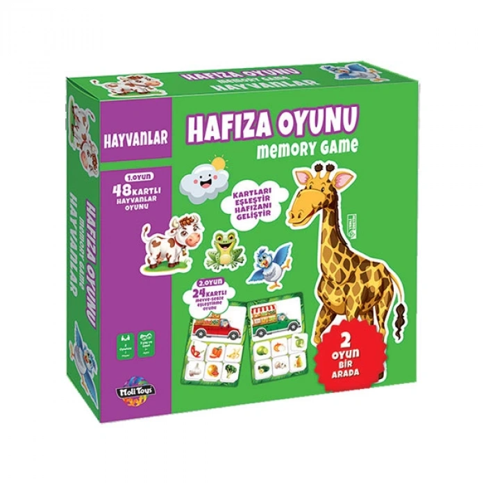 MOLİ 1261 HAFIZA OYUNU HAYVANLAR (36)