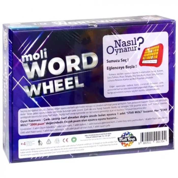 MOLİ 1704 WORD WHEEL ÇARKI FELEK (20)