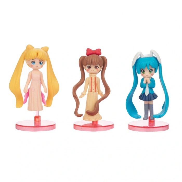 NİŞANCI 2035 3LÜ ANİME FİGÜR SET