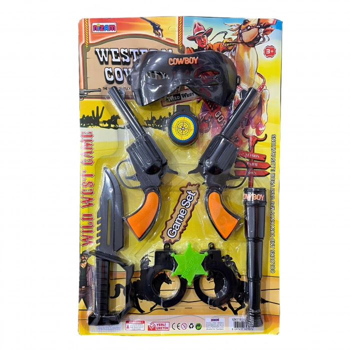 NİZAM BÜYÜK KOVBOY SETİ NZM-307 (50)
