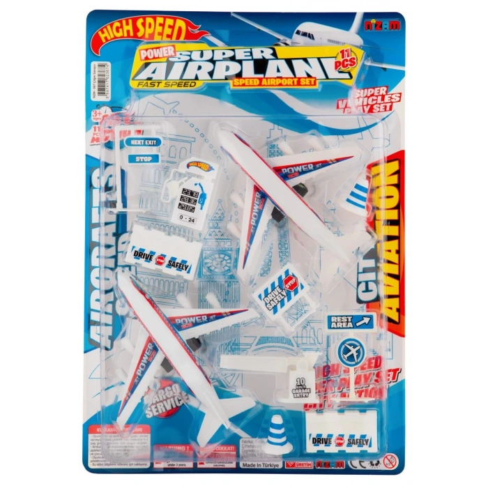 NİZAM NZM-073 AKSESUARLI HAVAALANI SETİ (36)