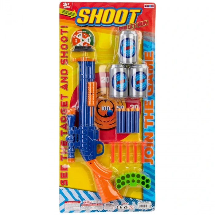 NİZAM NZM-667 SÜNGER ATAN TÜFEK HEDEFLİ SET (40)