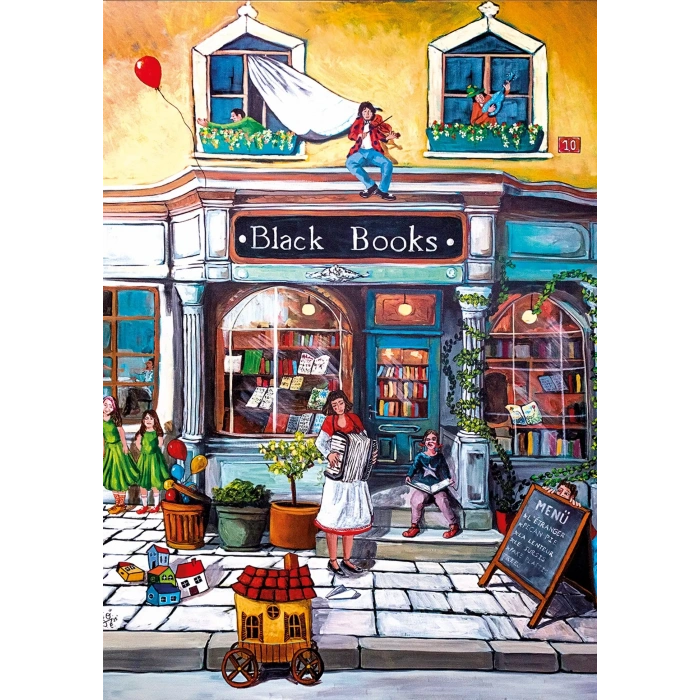 ONUR 20852 PUZZLE 1000 BLACKS BOOKS