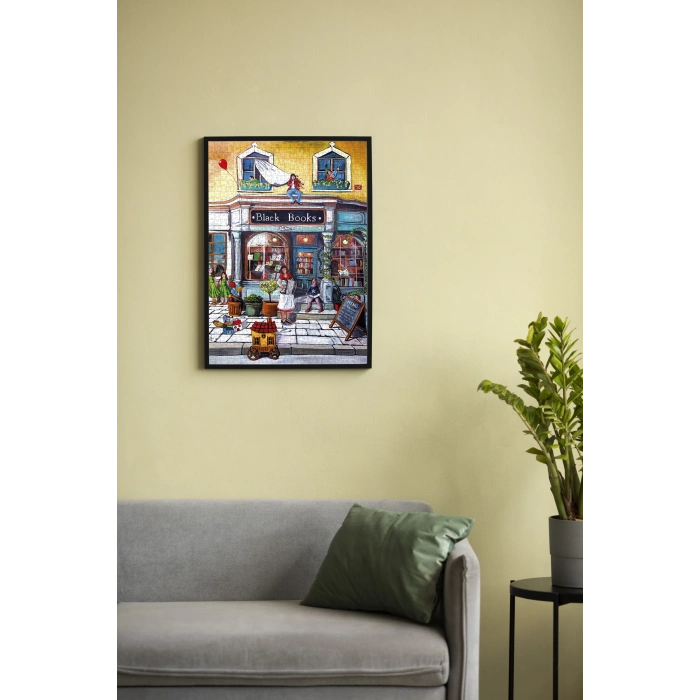 ONUR 20852 PUZZLE 1000 BLACKS BOOKS