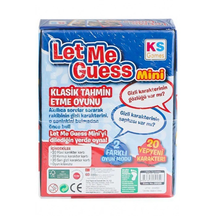 ONUR 25125 LET ME GUESS MİNİ