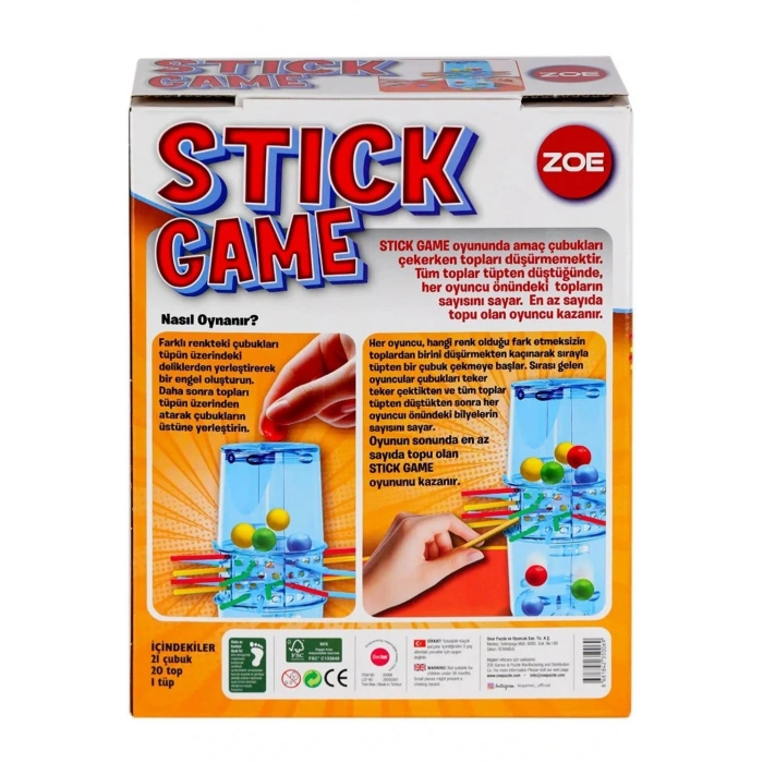 ONUR 35006 ZOE STICK GAME