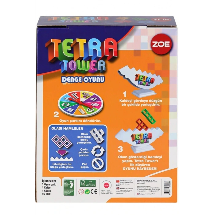 ONUR 35008 ZOE TETRA TOWER
