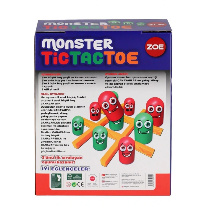 ONUR 35009 ZOE TIC TAC TOE