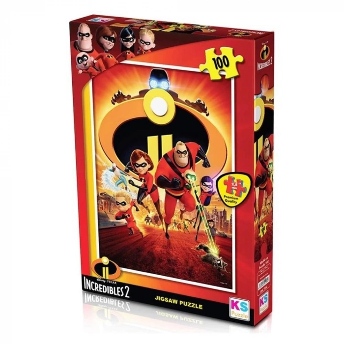 ONUR INC 714 INCREDİBLES 2 PUZZLE 100