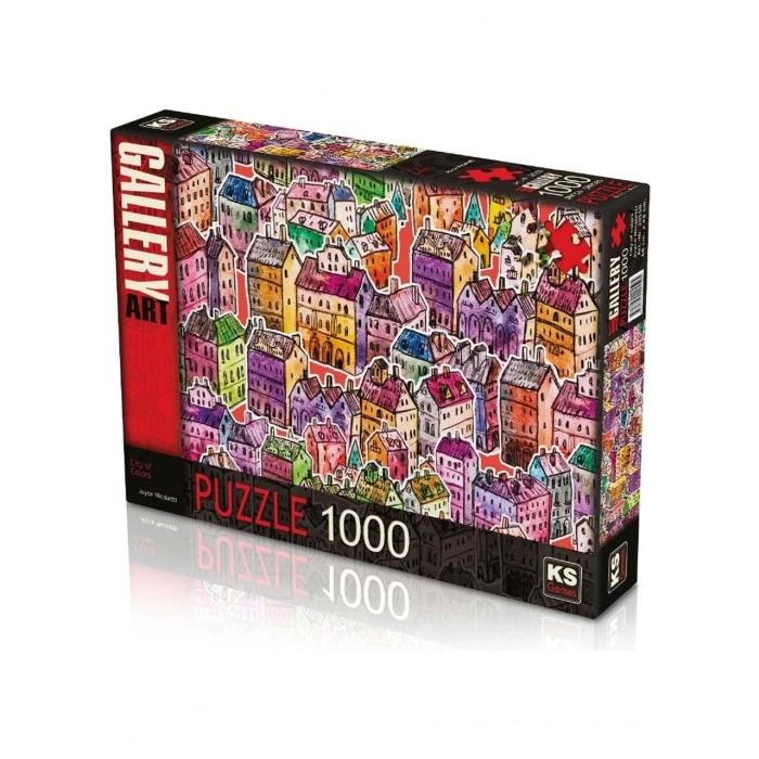 ONUR PUZZLE 20550 1000 PARÇA CİTY OF COLORS