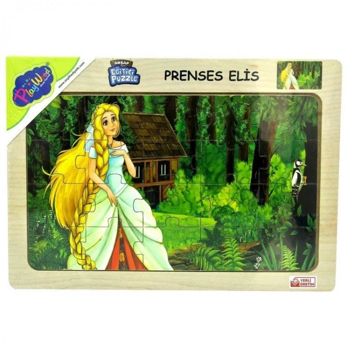 ONYIL ONY-125-126-127-128 AHŞAP EĞİTİCİ PUZZLE /PRENSES ELİS