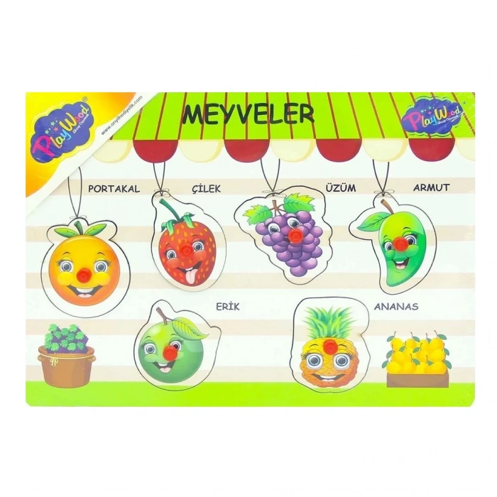 ONYIL ONY-155-156 AHŞAP TUTMALI MEYVELER