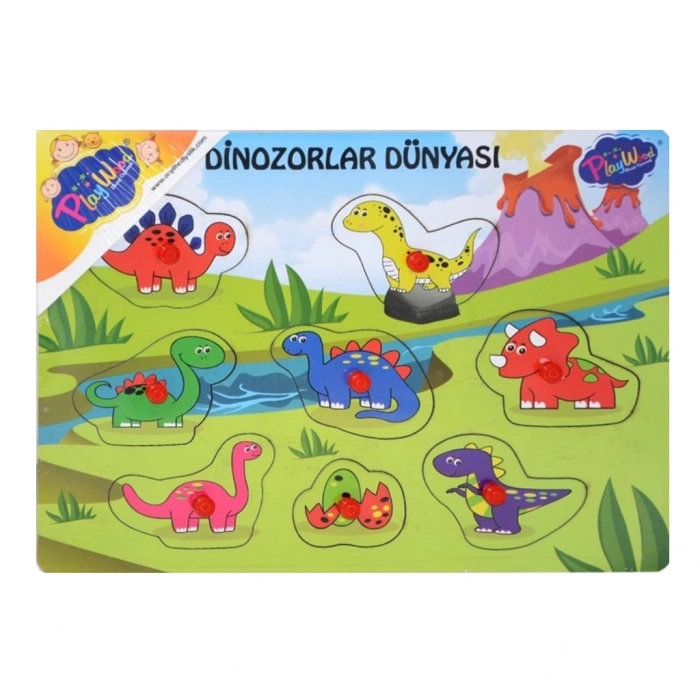 ONYIL ONY-278/279 AHŞAP TUTMALI DİNOZORLAR DÜNYASI