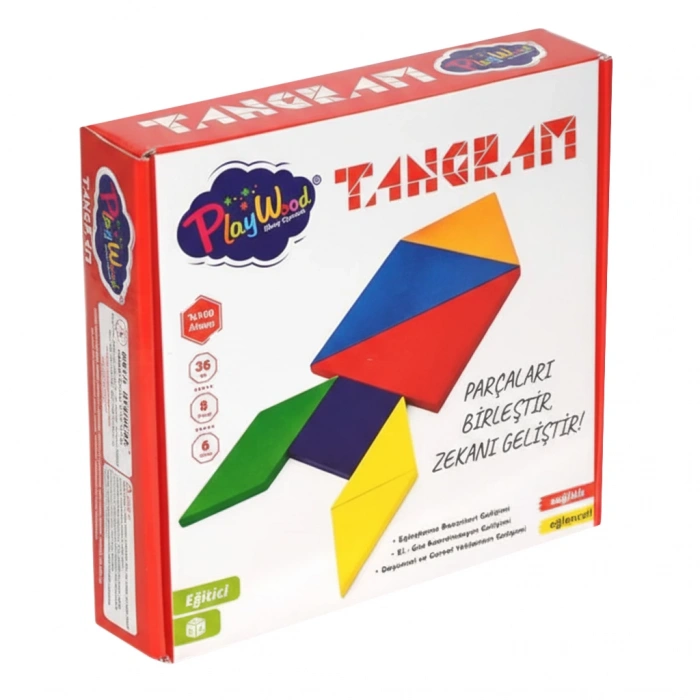 ONYIL ONY-311 KUTUDA AHŞAP TANGRAM 7 PARÇA