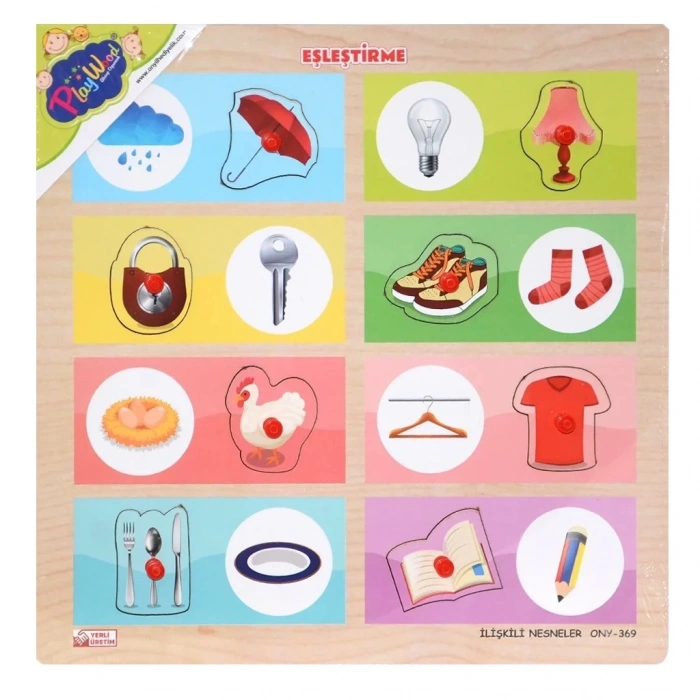 ONYIL ONY-369-370 AHŞAP TUTMALI EŞLEŞTİRME İLİŞKİLİ NESNELER