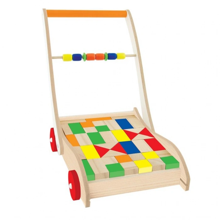 ONYIL ONY-373 KUTUDA AHŞAP EĞİTİCİ BLOKLU ARABA