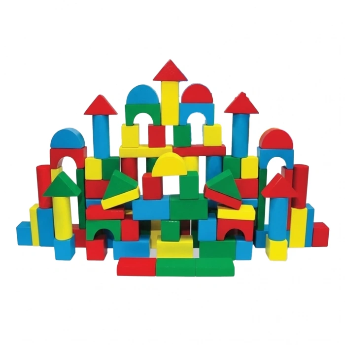 ONYIL ONY-403 KUTUDA 40 PARÇA AHŞAP RENKLİ BLOKLAR