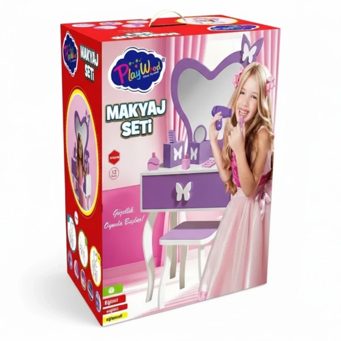 ONYIL ONY-413 KUTUDA AHŞAP MAKYAJ SETİ