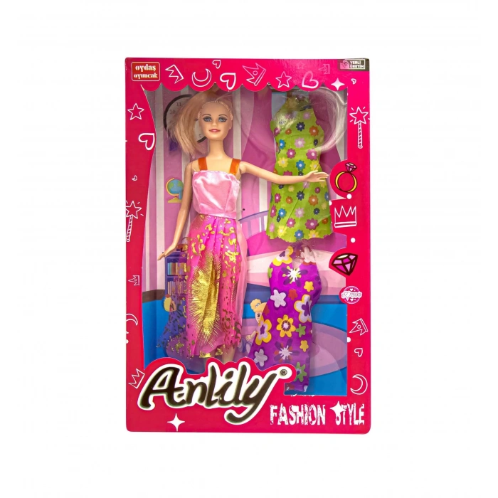 OYDAŞ 02252 ANLILY BEBEK 2 YEDEK ELBİSELİ