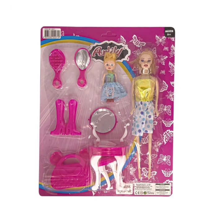 OYDAŞ 02271 ANLİLY BEBEKLİ MAKYAJ MASALI SET (72)