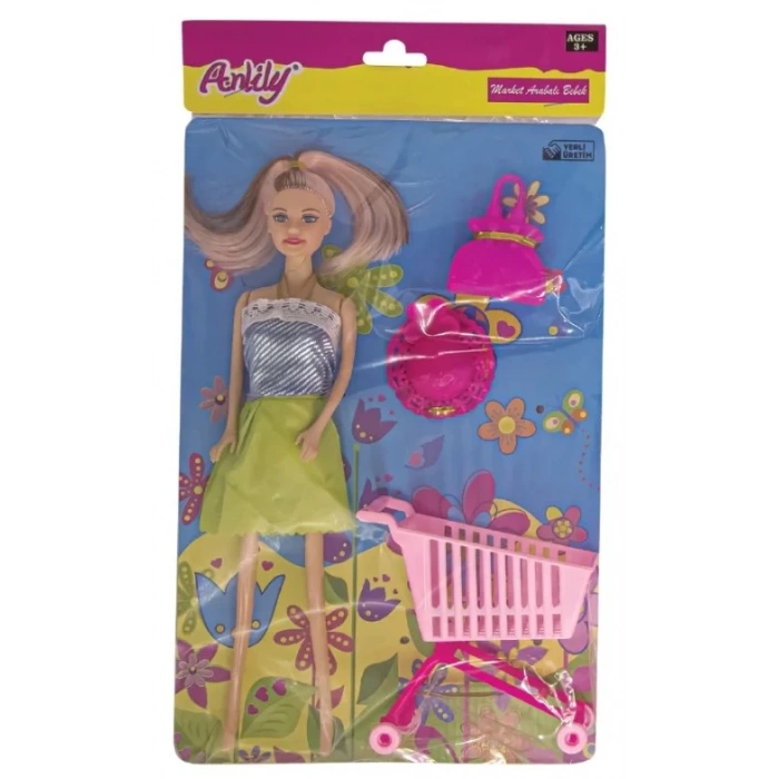 OYDAŞ 02298 ANLILY POSETTE MARKET ARABALI BEBEK (72)