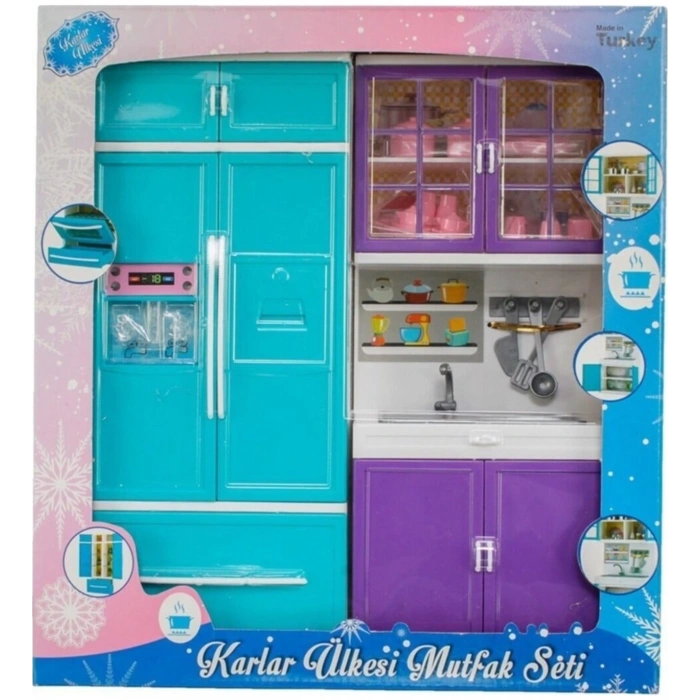 OYDAŞ 02347 KARLAR ÜLKESİ 2 Lİ BUZDOLABI LAVABO (16)