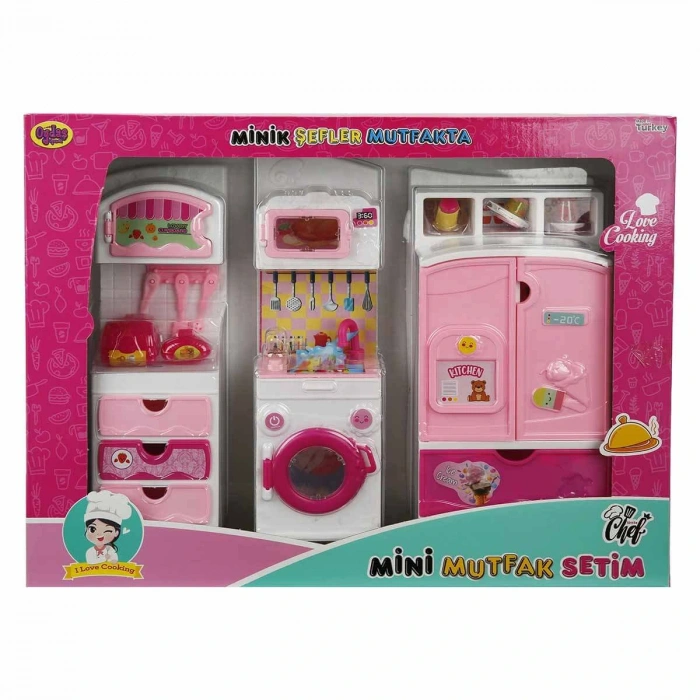 OYDAŞ 02361 MİNİK ŞEFLER 3 LÜ DOLAP SETİ