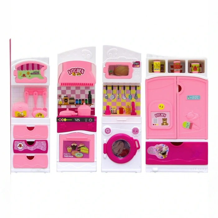 OYDAŞ 02365 MİNİK ŞEFLER 4 LÜ DOLAP SETİ