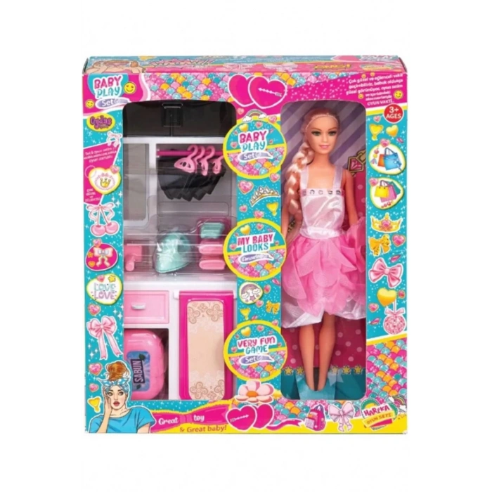 OYDAŞ 02389 ÜTÜ MASALI DOLAP BEBEKLİ (24)