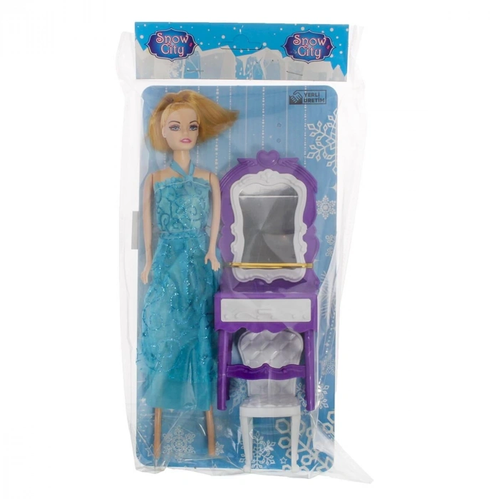 OYDAŞ 02419 SNOW CITY KART MAKYAJ MASALI BEBEK (120)