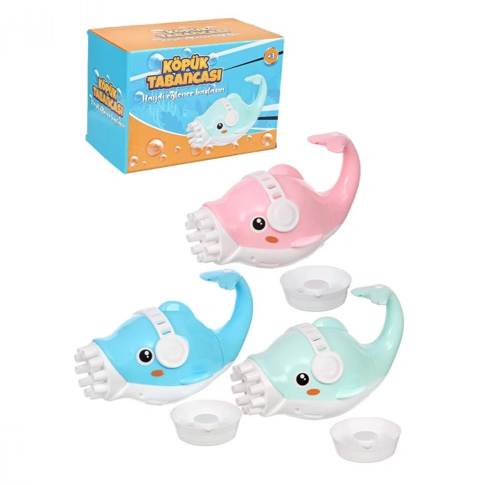 OYDAŞ 02607 PİLLİ KUTUDA BALIK KÖPÜK TABANCASI (60)