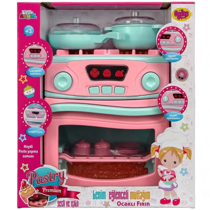 OYDAŞ 02609 PİLLİ OCAKLI FIRIN SET (12)