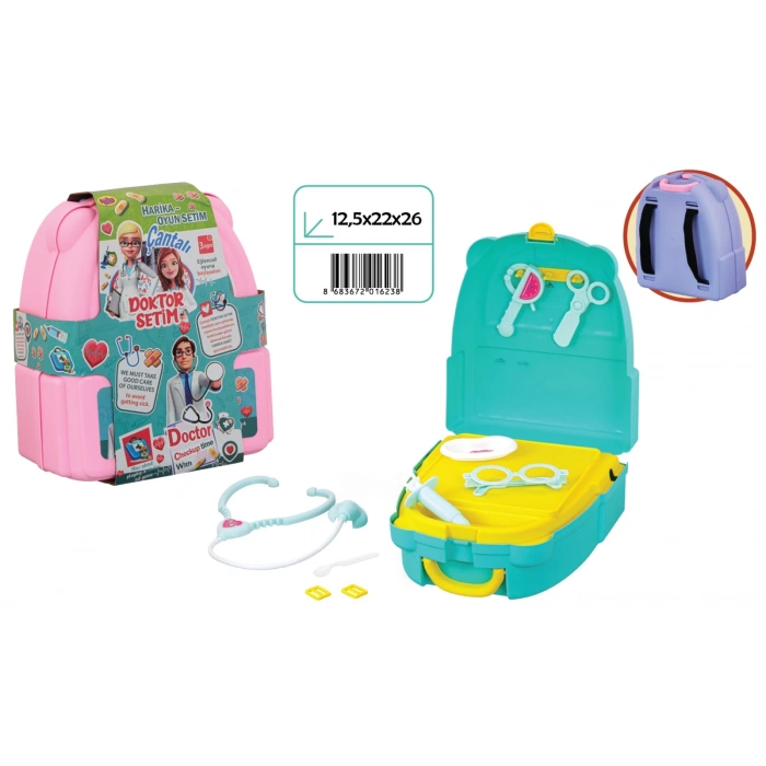 OYDAŞ 02623 SIRT ÇANTALI DOKTOR SETİ
