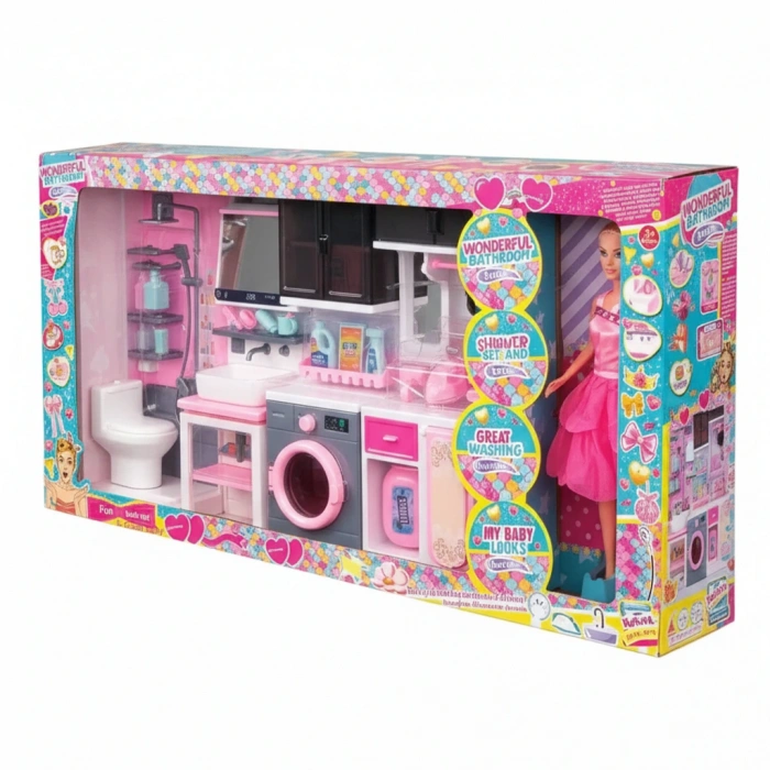 OYDAŞ 04-02394 4 LU DOLAP SETİ BEBEKLİ (8)