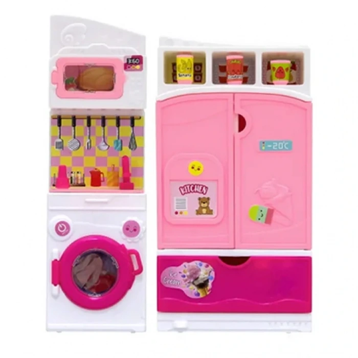 OYDAŞ 2359-2360 MİNİK ŞEFLER BUZDOLABI ÇAMAŞIR 2Lİ