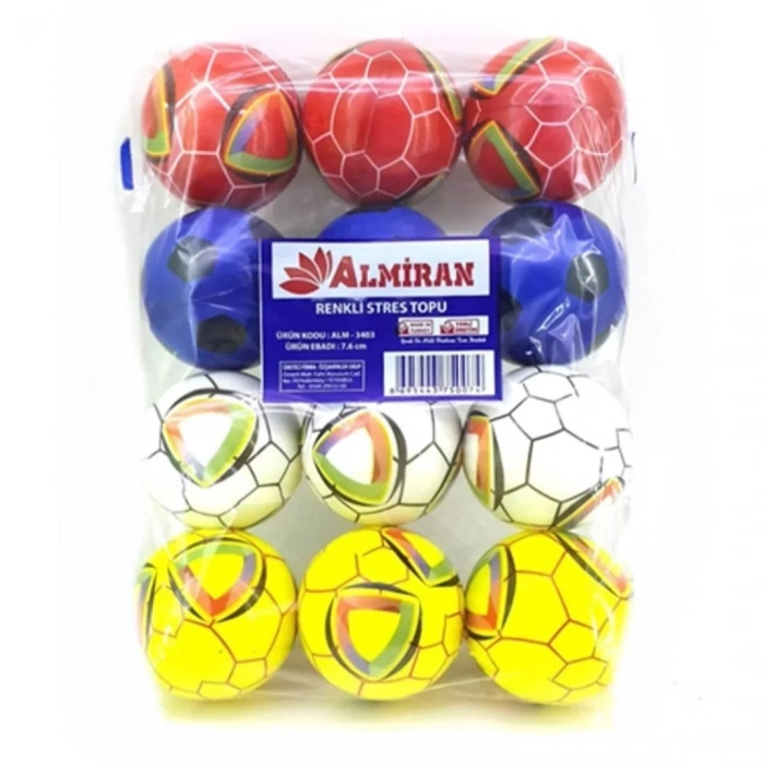 ÖZ ŞAHİNLER STRES TOPU ORTA 3402-3403 7,60 CM (576)