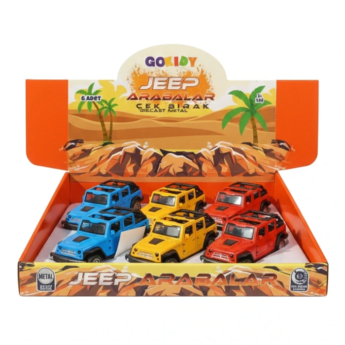 ÖZAKTAÇ OZA-62205 ÇEK BIRAK METAL JİP 1:36