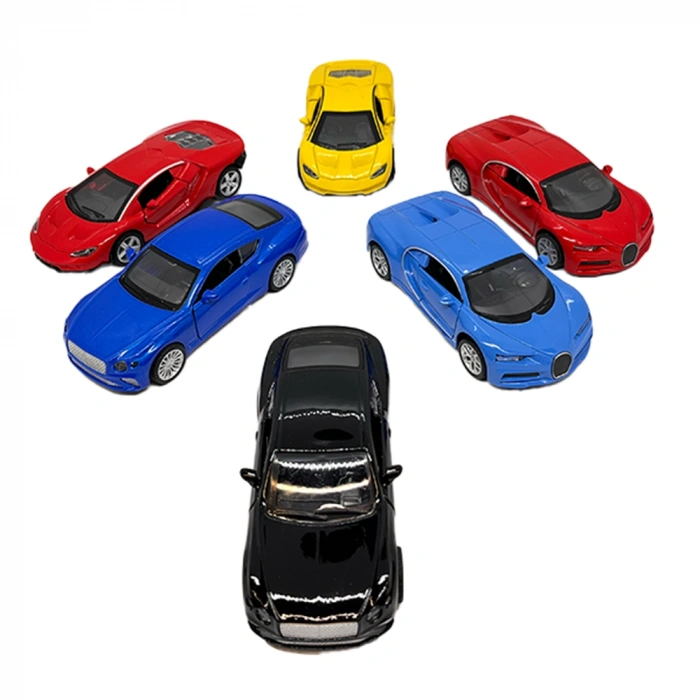 ÖZAKTAÇ OZA.61497 DIECAST METAL ÇEKBIRAK ARABA SERIE 6