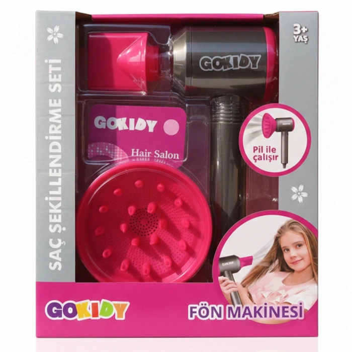 ÖZKTAÇ OZA-62223 FÖN MAKİNASI SAÇ ŞEKİLLENDİRME SETİ