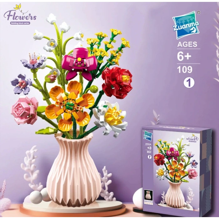 PASİFİK 109 600 PARÇA ÇİÇEK LEGO(24)