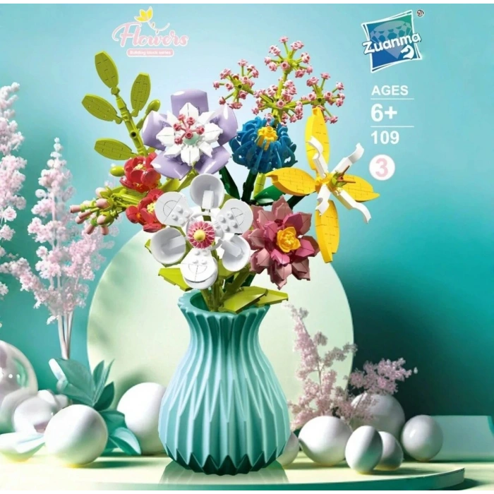 PASİFİK 109 600 PARÇA ÇİÇEK LEGO(24)