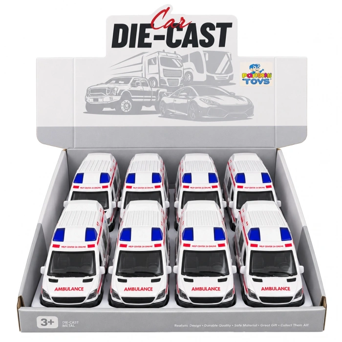 PASİFİK CLM-61S SES IŞIK METAL AMBULANS