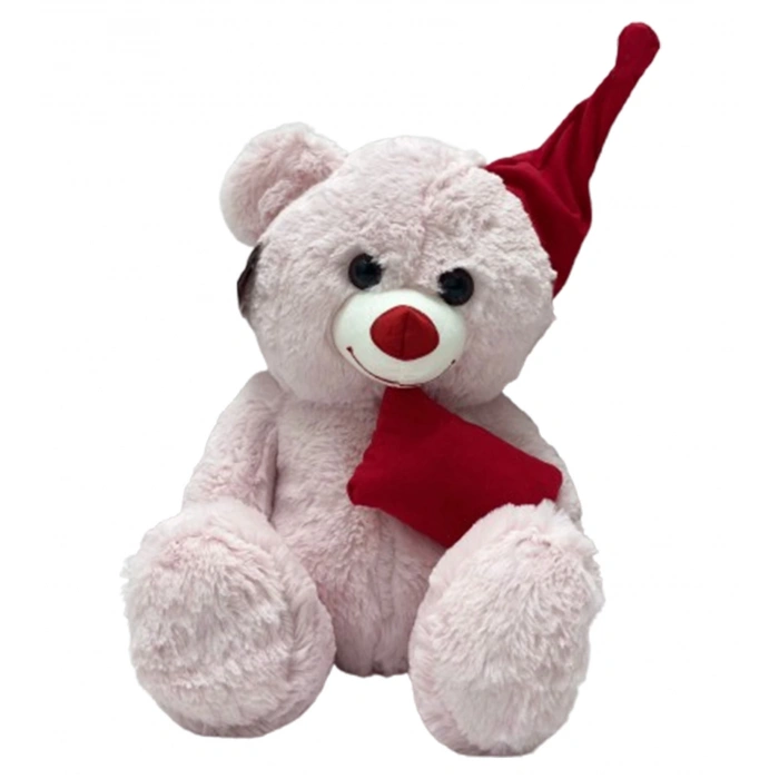 POLLY POL-1017 ŞAPKALI YASTIKLI AYICIK 60 CM