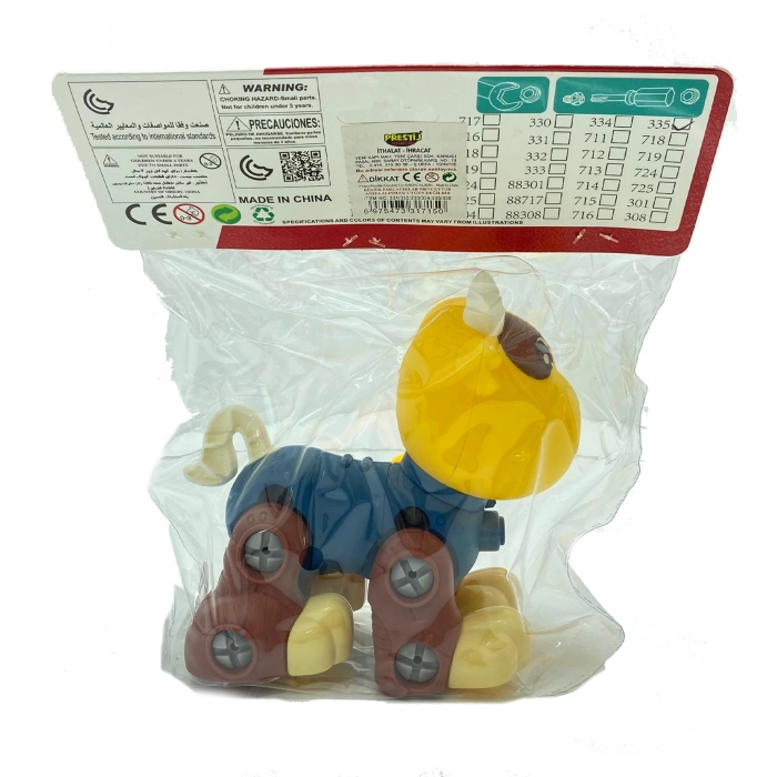 PRESTİJ 331/2/3/4/5 POŞETLİ SÖK-TAK HAYVANLAR (96)