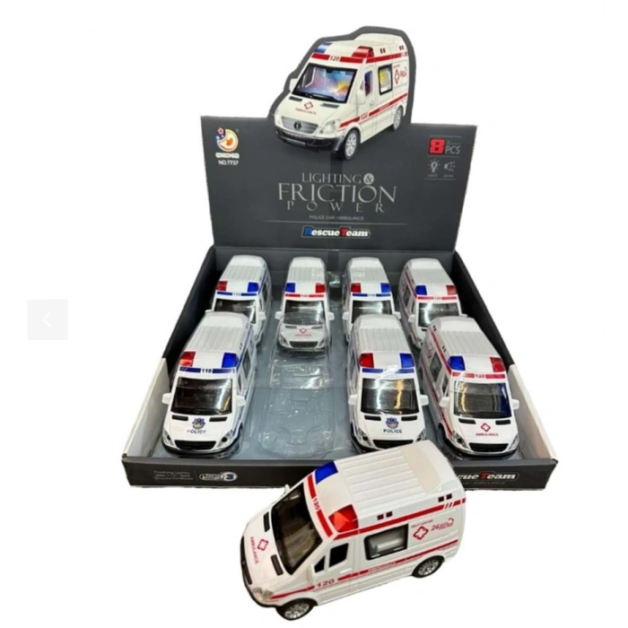 PRESTİJ 7737 KUTUDA 8-Lİ SESLİ MÜZİKLİ POLİS (64)