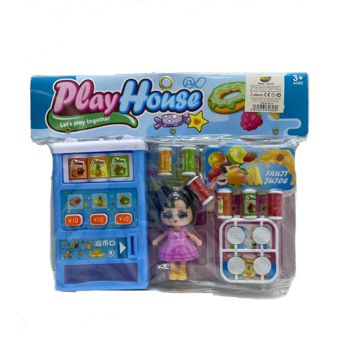 PRESTİJ 828-11 POŞETLİ BEBEKLİ OYUN SETİ  (60)