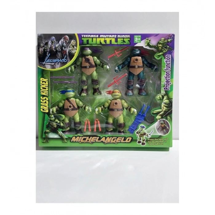 PRESTİJ A2-1 KUTULU 4-LÜ NİNJA KAPLUMBAĞA (96)