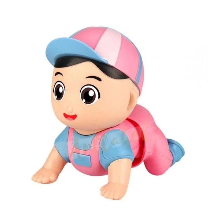 PRESTİJ QB-03 KUTULU PİLLİ EMEKLEYEN BEBEK (60)