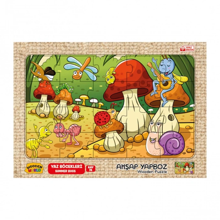 REDKA AHŞAP YAPBOZ KÜÇÜK BOY 20*30 KM5330