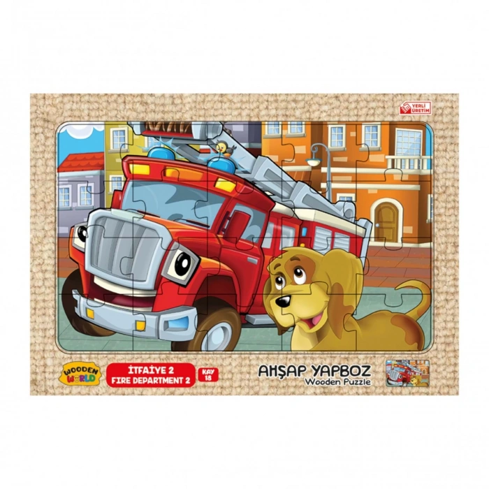 REDKA AHŞAP YAPBOZ KÜÇÜK BOY 20*30 KM5330